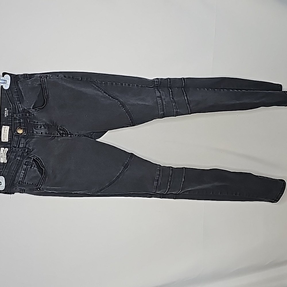 Scott James England slim fit black skinny jeans sz 30